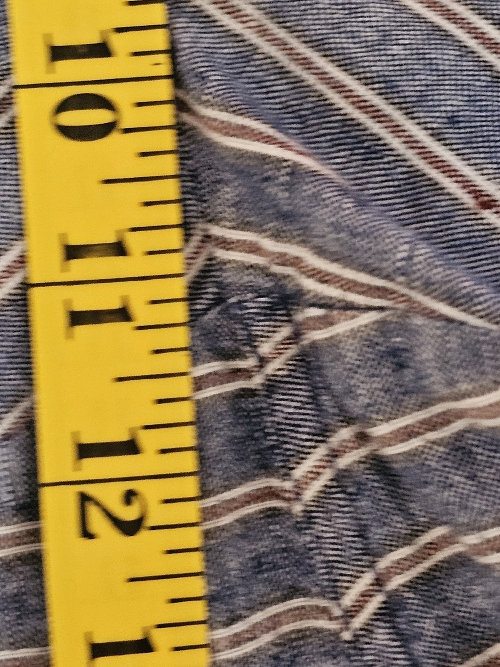 Athleta Cabo Linen 4" Striped Shorts Size 12 SU19 - Picture 11 of 14